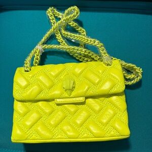 NEW: KURT GEIGER LONDON Kensington Drench Mini Leather Shoulder Bag + dust bag